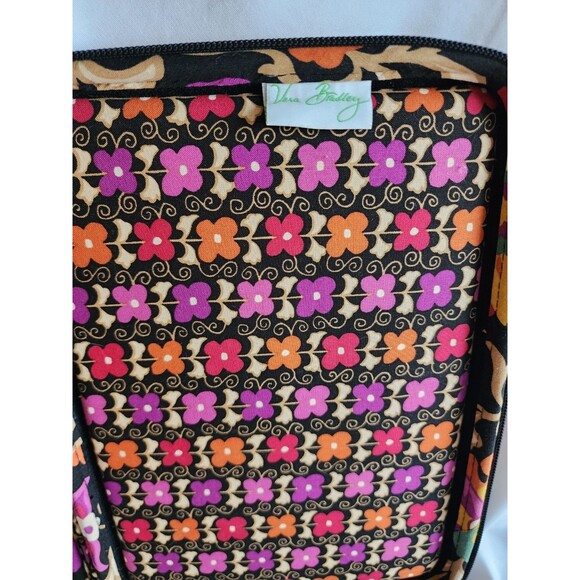 Vera Bradley Suzani Retired  Hard Cover Tablet Ipad Case Zipper Detachable Strap - Picture 9 of 15